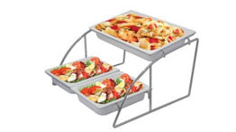 Buffet Elevations - 2 Tier Stand With 3 Pans