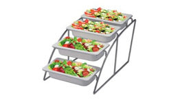 Buffet Elevations - 4 Tier Stand With 1 x 3 Pans