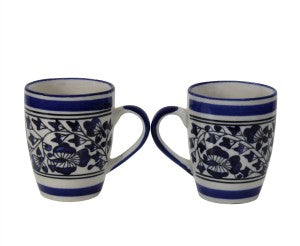 Tableware -Ink Blue Ceramic Coffee Mug - MYA-XYX-08