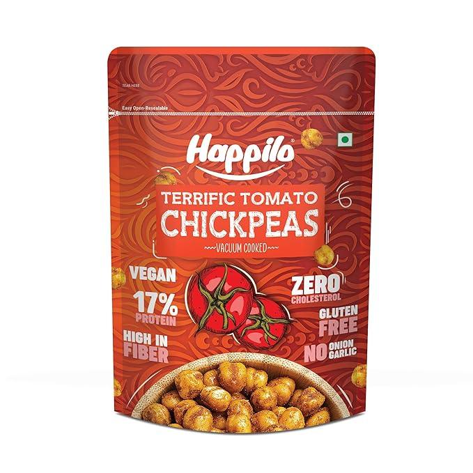 Happilo Premium Super Snack Terrific Tomato Chickpeas 110g