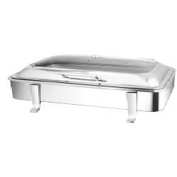 Radiant series - Radiant rect. glass lid with elite stand and element - ( RD / 0 / 1 / 12 / ES / EL )