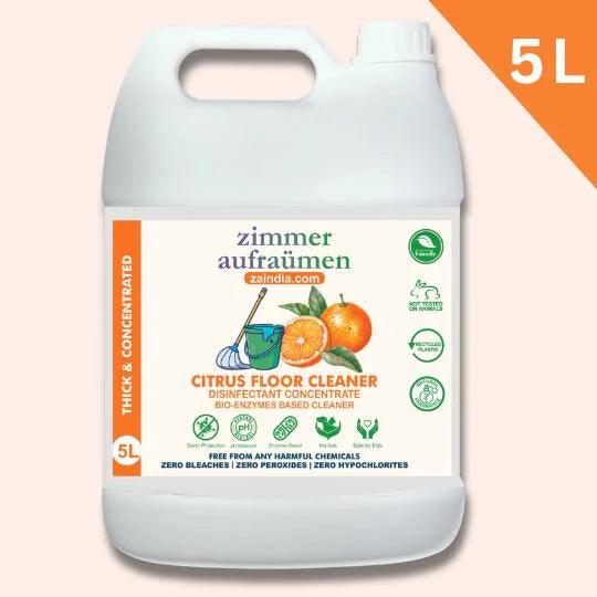 Zimmer Aufraumen Concentrated Floor Cleaner Citrus Lemon – 5 Liters