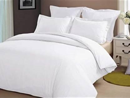 LORDS PREMIUM BED LINEN - COTTON TC 20s COUNT BEST VALUE - DOUBLE BED SHEET - (90"X100")