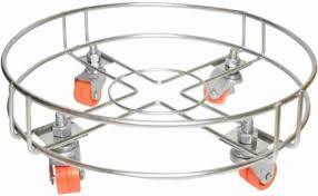 Kitchen Rack - Cylinder Trolley