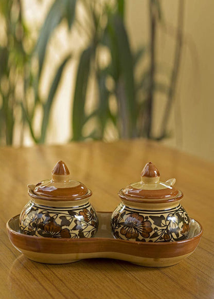 Ceramic Pickle Jar Set  ( MYA-XYX-015)