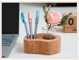 CORK DESKTOP ACCESSORIES-Desktop Organizer 15