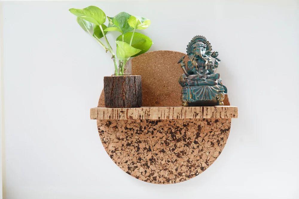 Cork Shelf Decor