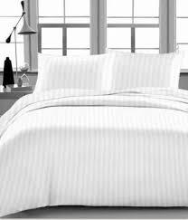 Lords Premium Bed Linen - Cotton Stripe 300 TC Reliance Mills - Double Bed Sheet (108" * 112")