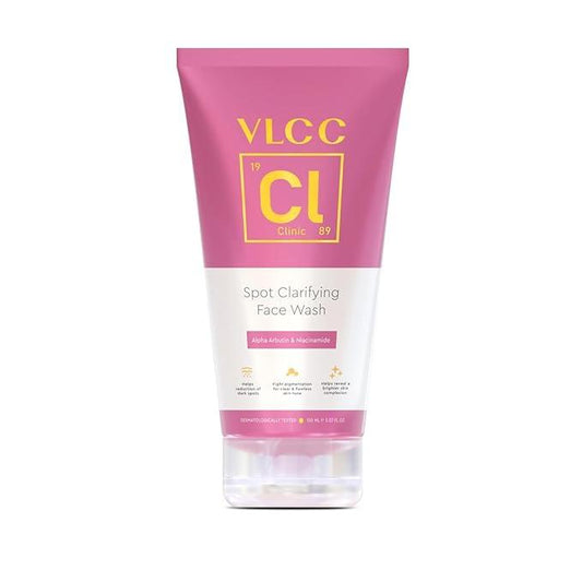 VLCC Clinic Spot Clarifying Face Wash - 150ml | AlphaXTM Complex is Known for Spot Lightening | Powered by Alpha Arbutin and Niacinamide | Visibly Fade Dark Spots, Pigmentation