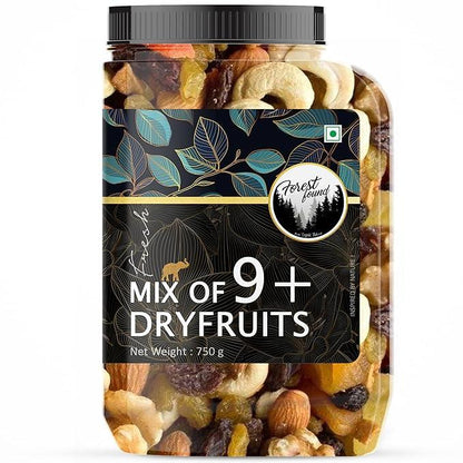 Forest Found Super Healthy Nuts Mix |Fresh Dried Fruits and Nuts Mix