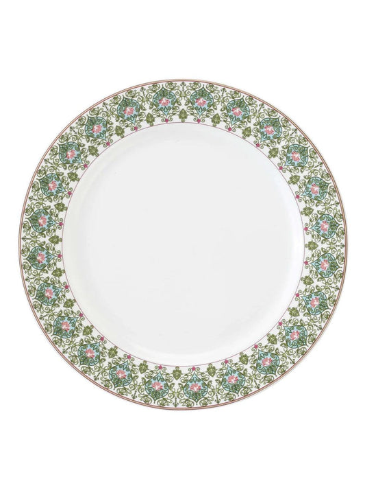 India Circus Floral Illusion Dinner Plate 10.5" 1 Pieces