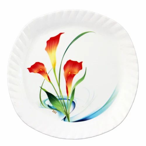 Square Born China Print Plates - (JW-333)