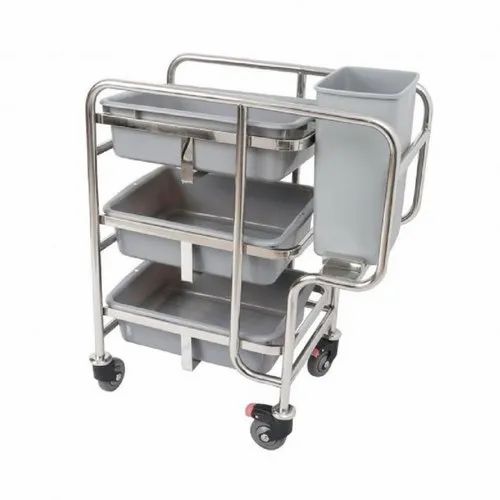 Laufeen dish & trolly - Clearing Trolley CT-73093