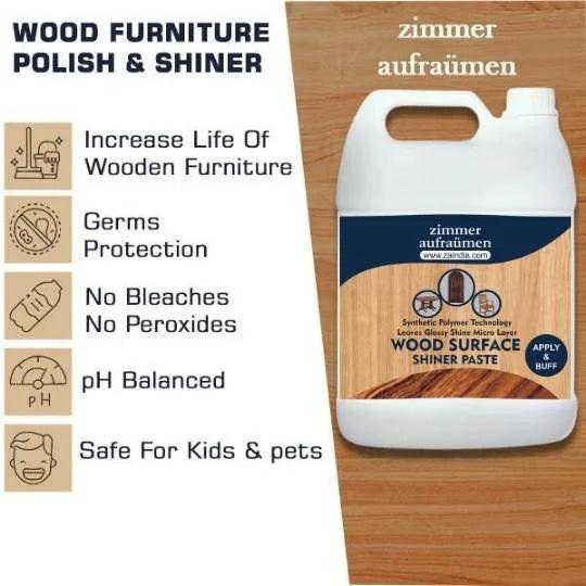 Zimmer Aufraumen Furniture Shiner Polish & Wood Maintainer Paste(5l)