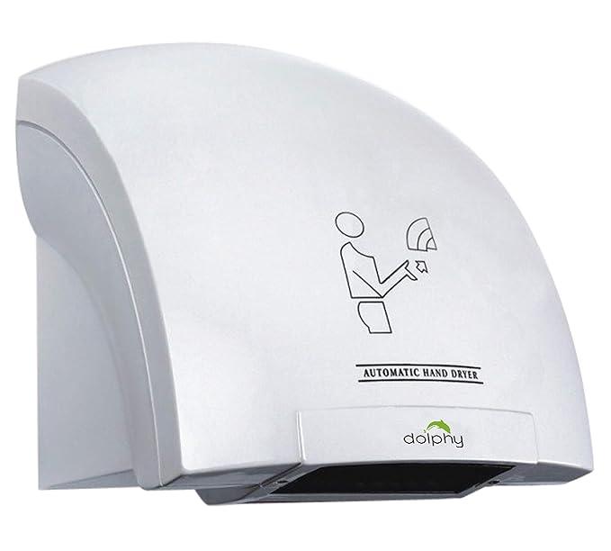 DOLPHY Plastic Automatic Hand Dryer (White, Standard)