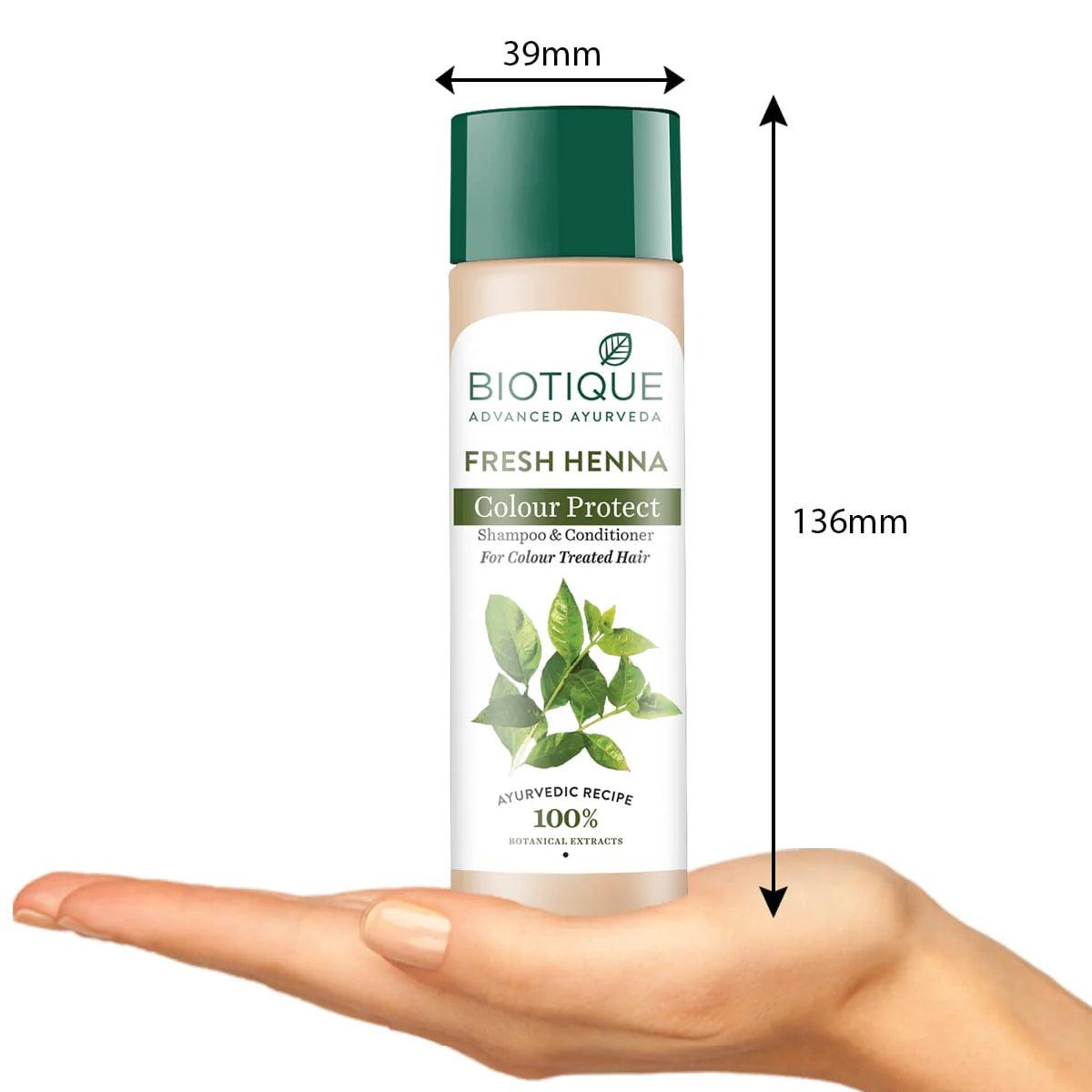 Biotique Fresh Henna Colour Protect Shampoo & Conditioner