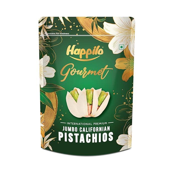 Happilo Gourmet Jumbo Californian Pistachios 200g