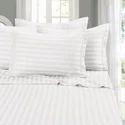 Hotel Satin Stripe Bed Sheet- KING SIZE