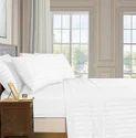 Hotel Satin Stripe Bed Sheet- KING SIZE