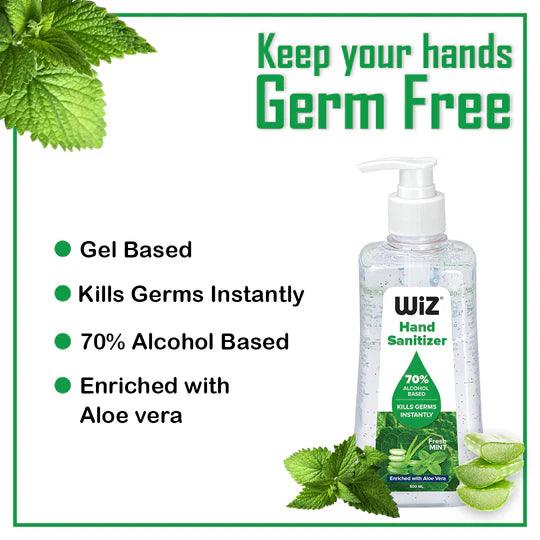 Wiz Fresh Mint Hand Sanitizer 5 Litre Refill Can