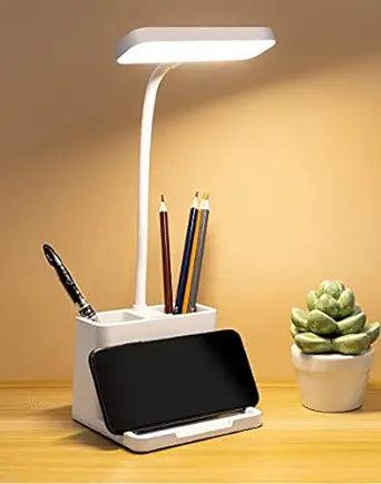 SHOPOPOYE Table lamp for Study Led Light-Study Lamp for Students Rechargeable-Table Lamps for Study Room-Night lamp for Study,Desk lamp,Work,Usb7W,Yellow Light,ABS Plastic(1 YR WARRNTY)(Bright Star)