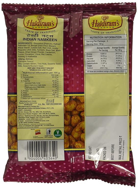 Haldiram's Nagpur Whole Tasty Nuts, 200g