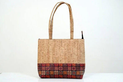 Cork Bags & Purses - Tote Bag Box Print