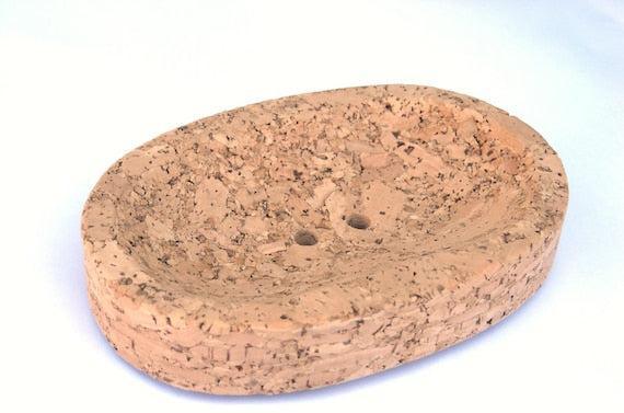 Cork Soap Dish Oval