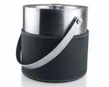 Leather  -  Ice  Bucket  (Item Code : IB-6117 BL - Large)