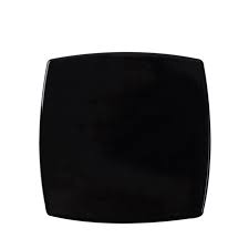 Premium Square Plates - 4 Part Plate Black