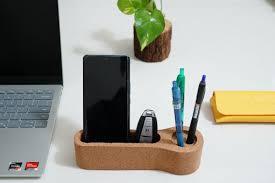 CORK DESKTOP ACCESSORIES-Desktop Organizer 13