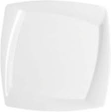 Premium Square Plates - 4 Part Plate White