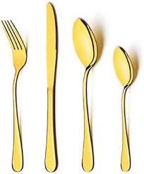 Cutlery-Gracia Titanium Gold Finish