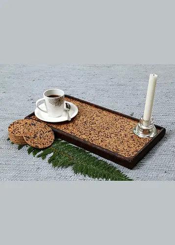 Cork Serving/Decor Trays - Choco Chip Tray