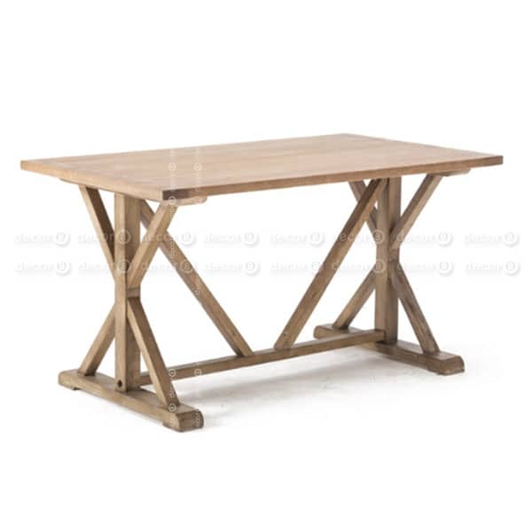 Restaurant Table - Dining Table Oak Effect - Type 10