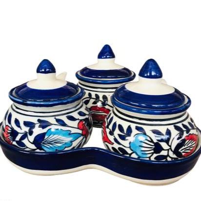 Ceramic Pickle Jar Set  ( MYA-XYX-09)