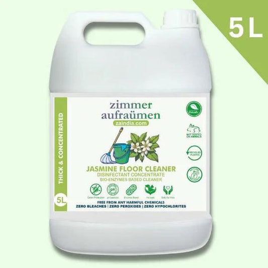 Zimmer Aufraumen Concentrated Floor Cleaner Liquid Jasmine- 5 Liters