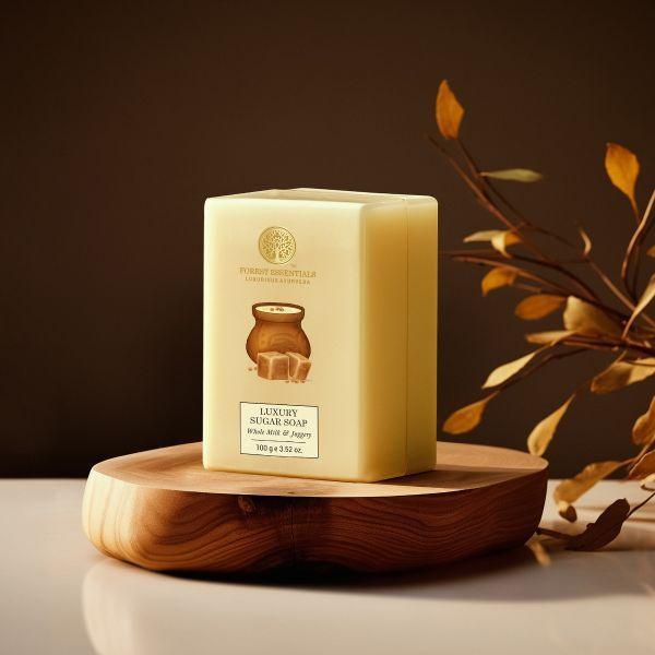 Forest Essentials - Luxury Milk Soap Whole Milk & Jaggery