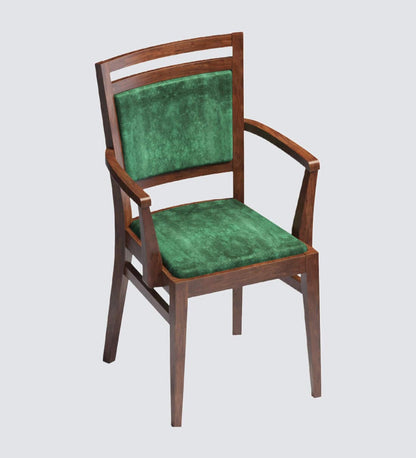 Milano 5002 - Wood Arm Chair