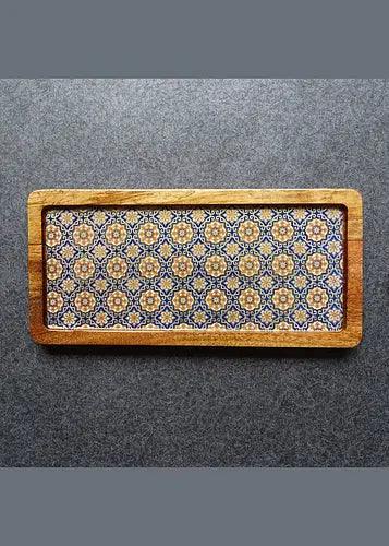 Cork Serving/Decor Tray - Printed Tray