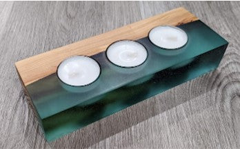 Wooden Candle Holder - (Style no : CH0040)