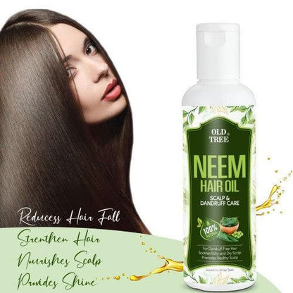 Old Tree Neem Hair Oil 100% Natural,200ml