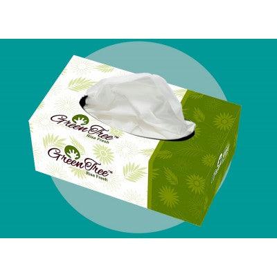 Green Tea PAPER TISSUE BOX