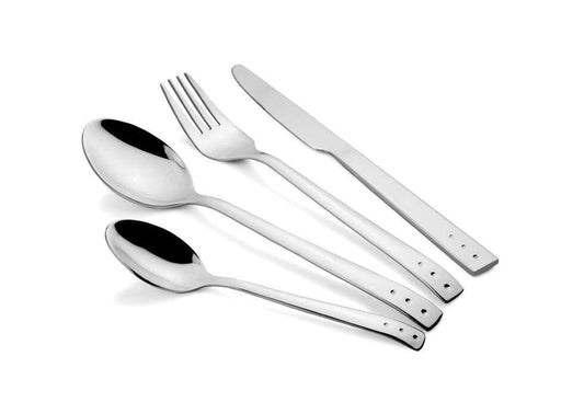 Cutlery - Triple Dot Stainless Steel Mirror Finish