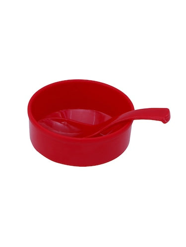 Delux Soup Set Red