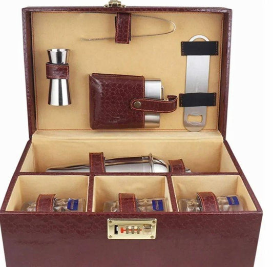 Gifting Products-Cabinet 8 Pcs Bar Set