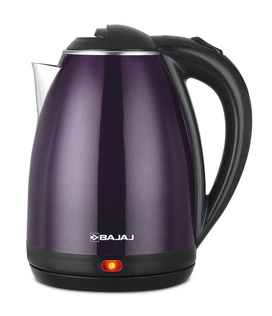 Bajaj KTP 1.8 Litre Electric Kettle, Purple and Black