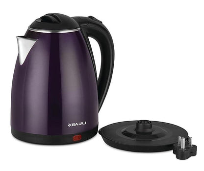 Bajaj KTP 1.8 Litre Electric Kettle, Purple and Black