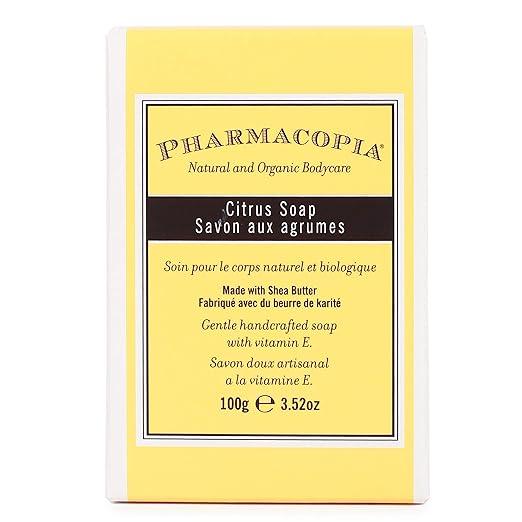 Kimirica Pharmacopia Citrus Bathing Soap, Handmade, 100% Vegan & Paraben Free, 100g