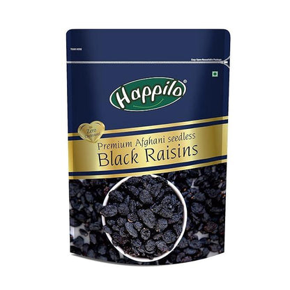 Happilo Premium Afghani Seedless Black Raisins 250 g